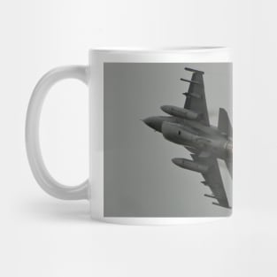 F-16 Afterburner Turn with vapor Mug